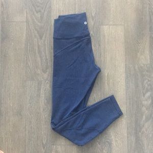 lululemon In Movement 7/8 Tight Mineral Blue